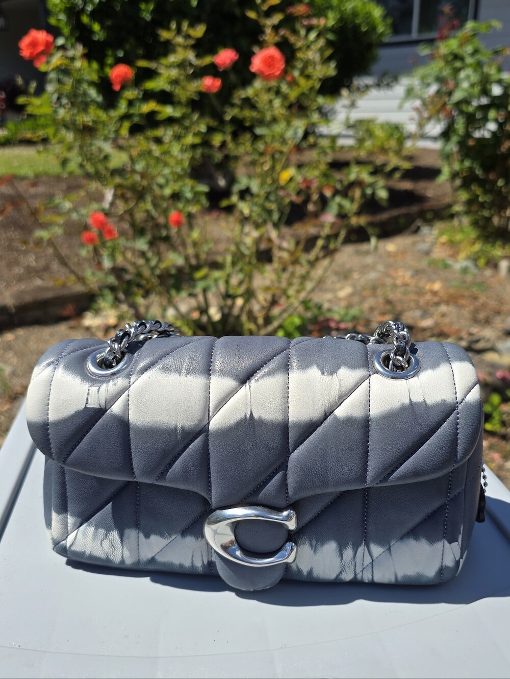 Coach Quilted Tabby Tye Dye Bag